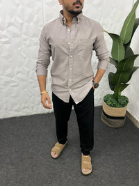 Yarn dyed pestal oxford shirt